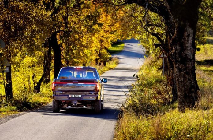 Ford spotted benchmarking Tesla Cybertruck with mysterious new pickup
