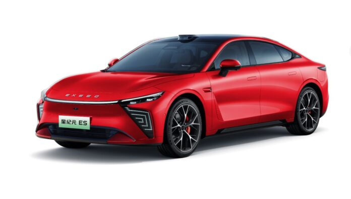 2025 Exeed Exlantix ES all-electric sedan pre-sale starts in China