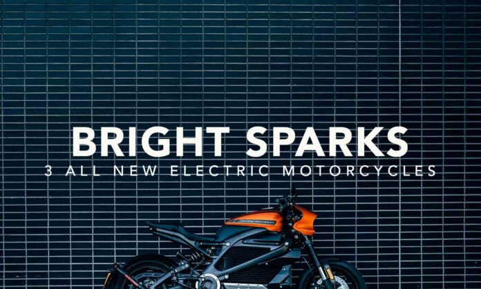 3 new electric motorcycles