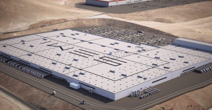 Tesla unveils render of upcoming Semi Factory to build electric trucks