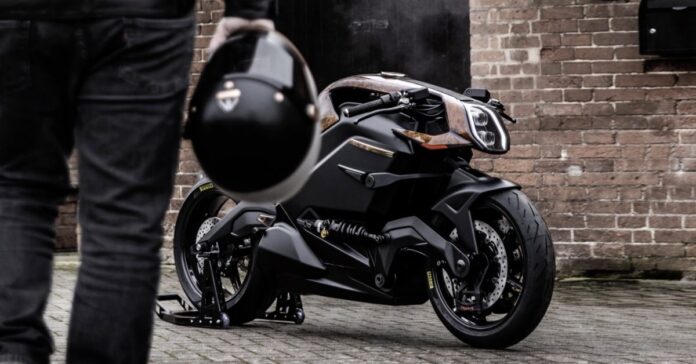 The electric motorcycle so expensive you have to prove you’re rich to test ride it