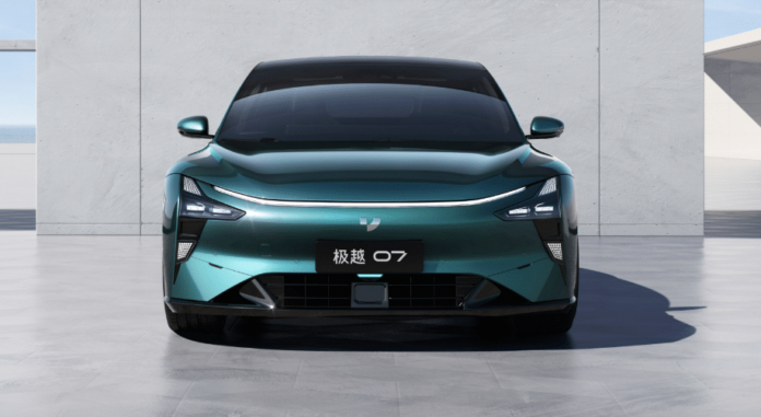 Jiyue 07, an electric sedan from Baidu and Geely, opens pre-sales