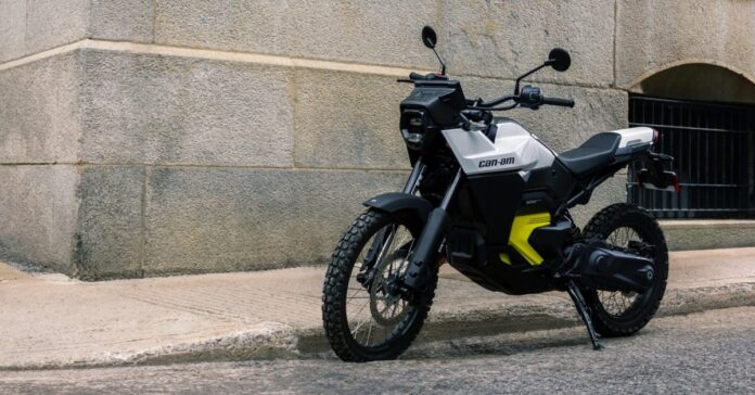 Can-Am surprises with launch of naked and dual-sport electric motorcycles