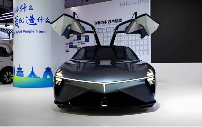 SGMW's Light of ASEAN concept car with gull-wing doors unveiled