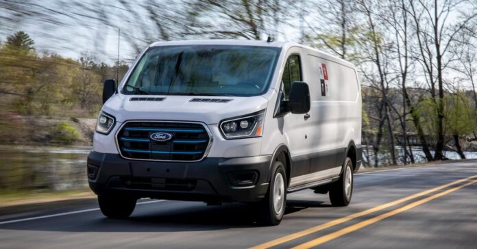 Ford’s updated E-Transit, America’s best-selling electric van, is en route to customers