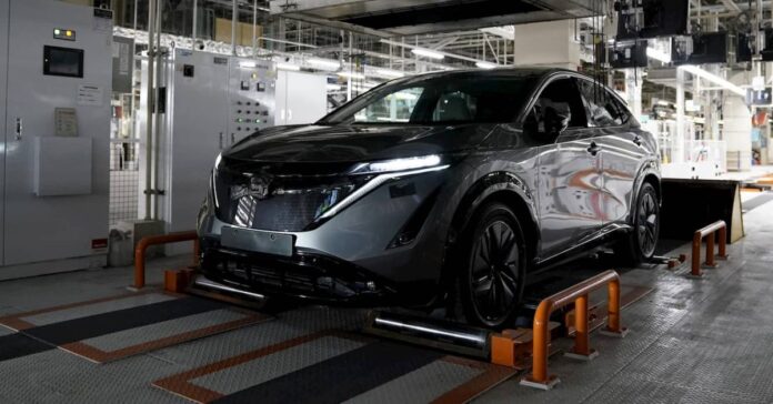 Nissan is finally ramping up Ariya electric SUV output