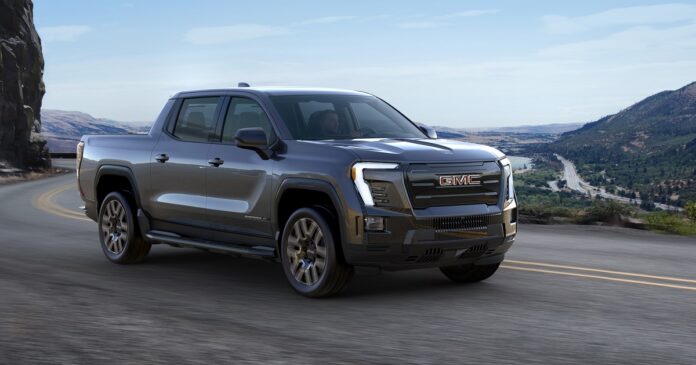 2025 GMC Sierra Denali Enters Chilly Market for EV Trucks
