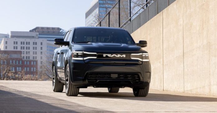 Ram's first electric pickup is headed overseas
