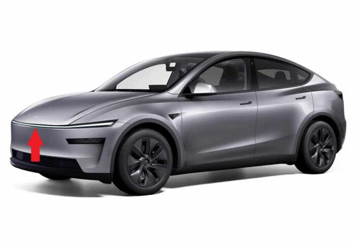 New Tesla Model Y 'Juniper' to have Xpeng-like full-width LED bar, sources say