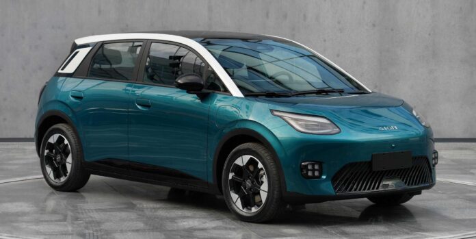 GAC Aion UT EV hatchback exposed by regulator a week before Guangzhou debut