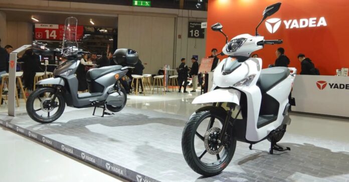 World’s largest EV maker Yadea shows off new e-motos, e-scooters at EICMA