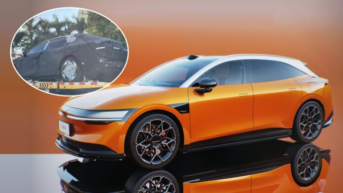 Zeekr 007 wagon spotted in China as it is set to launch in 2025