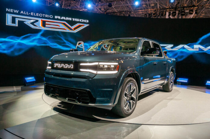 Ram punts 1500 REV electric truck to 2026
