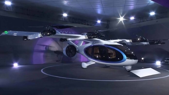 GAC unveiled Govy AirJet eVTOL under new flying car brand