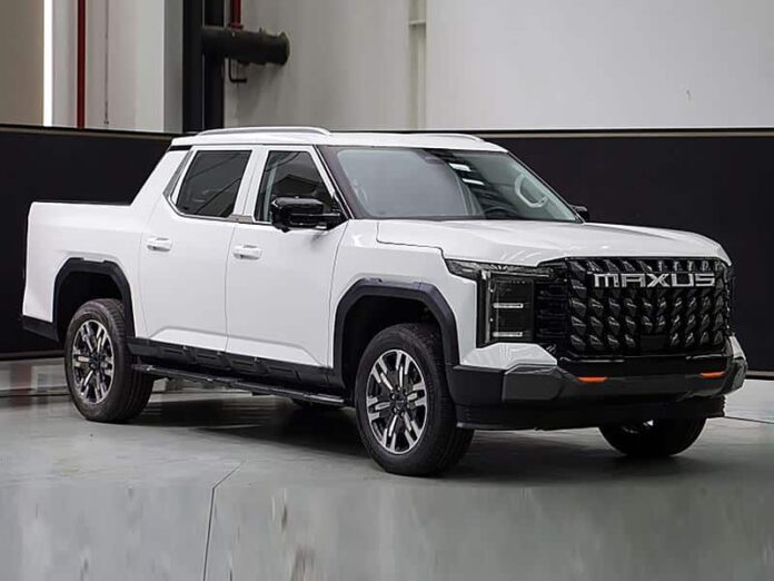 Maxus EV pickup truck becomes a diesel in China and will launch December 18
