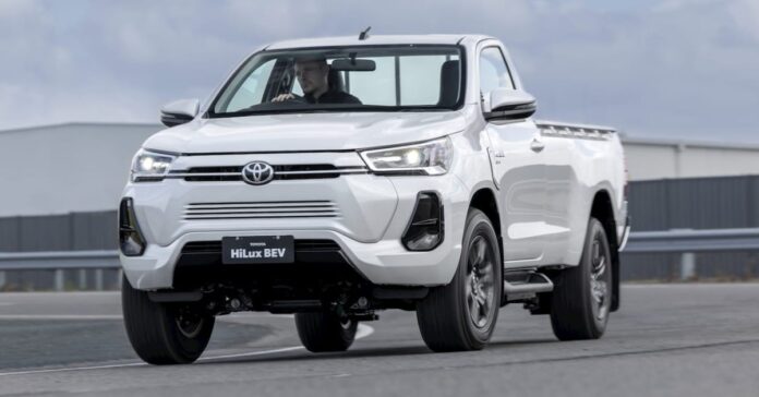 Toyota’s 100% electric Hilux pickup may be further away than expected