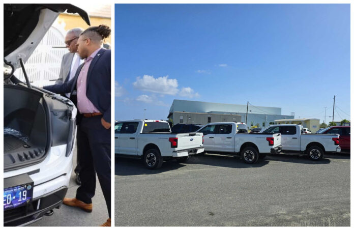 Energy Office Expands Government Fleet with Electric Ford Trucks and Public Charging Stations
