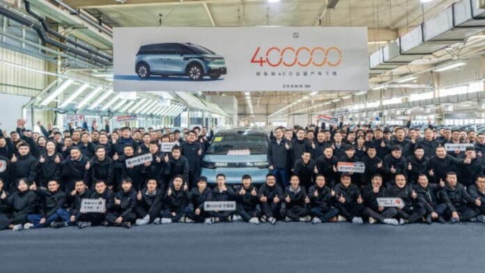 Geely-backed Zeekr produced the 400,000th electric vehicle