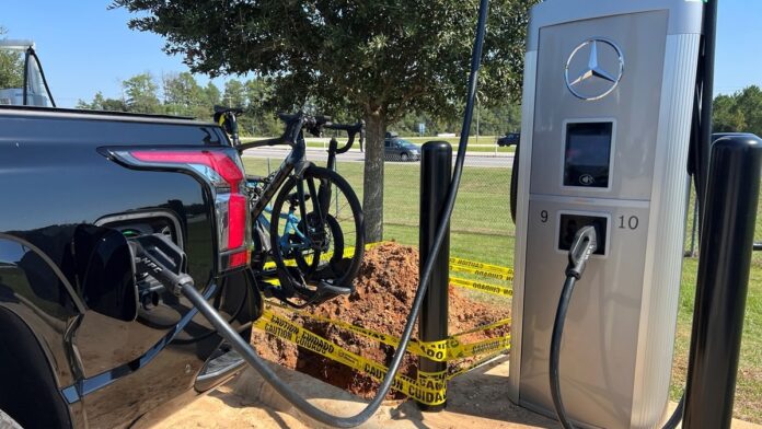 800 miles, no gas: How my all-electric truck powered an Alabama beach trip
