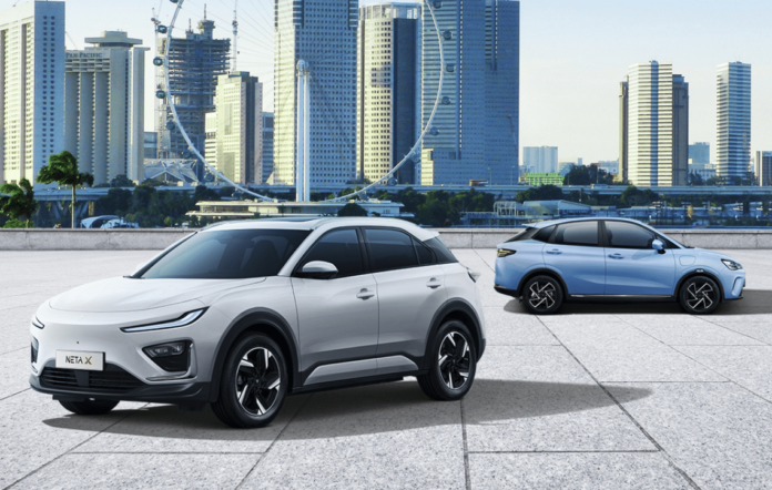 Neta enters Singapore market with two compact SUVs