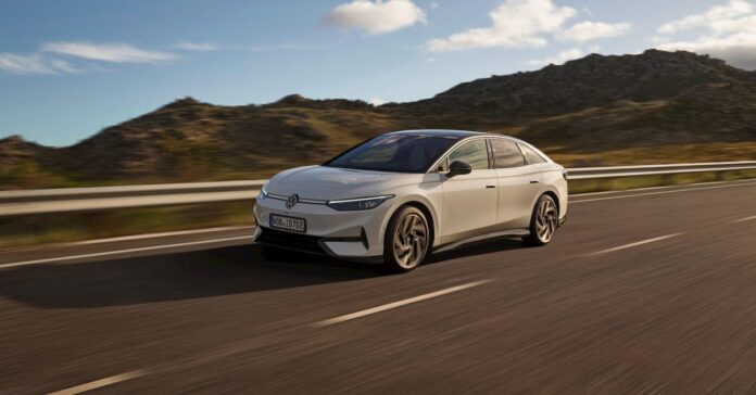 Volkswagen opens ID.7 electric sedan pre-orders in Europe, starting at $62K