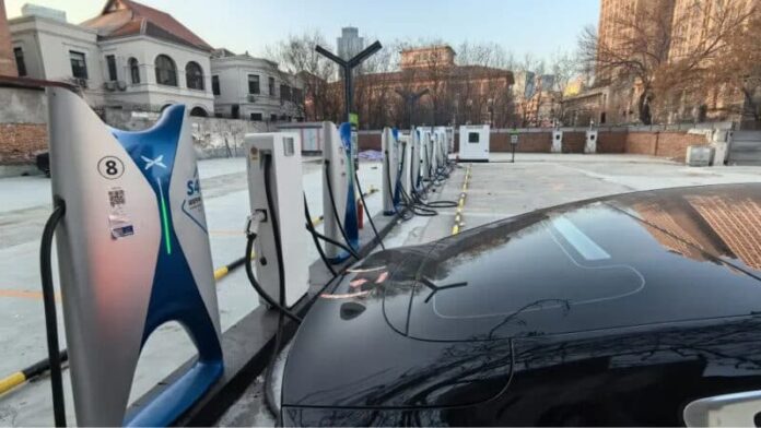 Xpeng and Volkswagen merged fast charging network in China