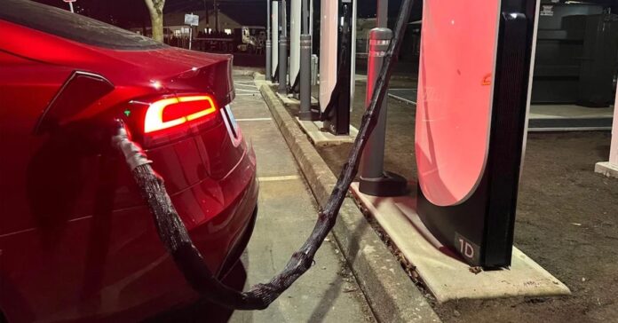 Tesla turns to creative solutions to try to prevent charging cable thefts