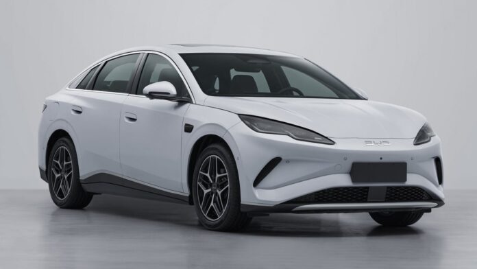 BYD filed for the Seal 08 electric sedan – it is the Qin L EV sibling