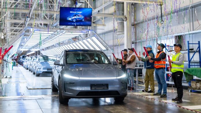 Tesla Shanghai started mass production of the refreshed Model Y “Juniper”