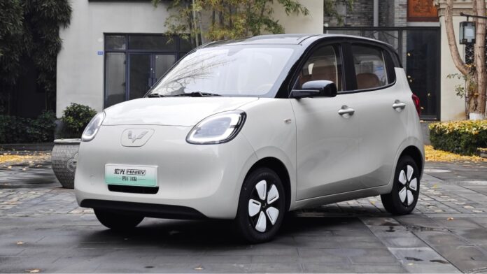 The five-door Wuling Hongguang Mini EV will start sales on February 22