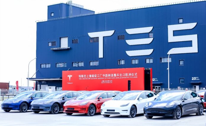 Tesla exports 3,911 cars from China in February, down 87%