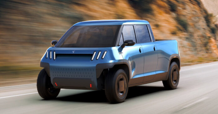 yves béhar and fuseproject design TELO's electric pickup truck
