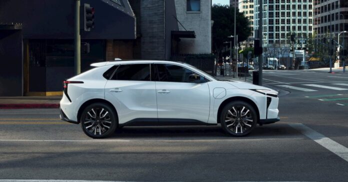 Toyota’s bZ electric SUV gets a new name, more range, an NACS port and other upgrades