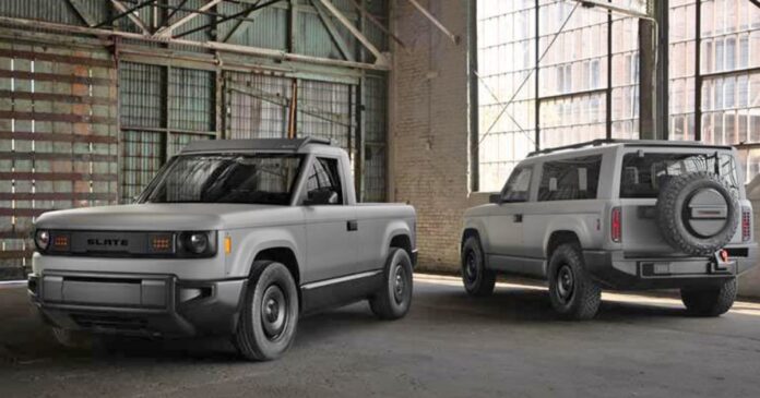 Bezos-backed Slate Auto unveils affordable EV truck
