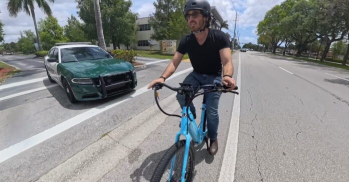 A cop nearly smeared me across the bike lane. Here’s what went wrong [Video]