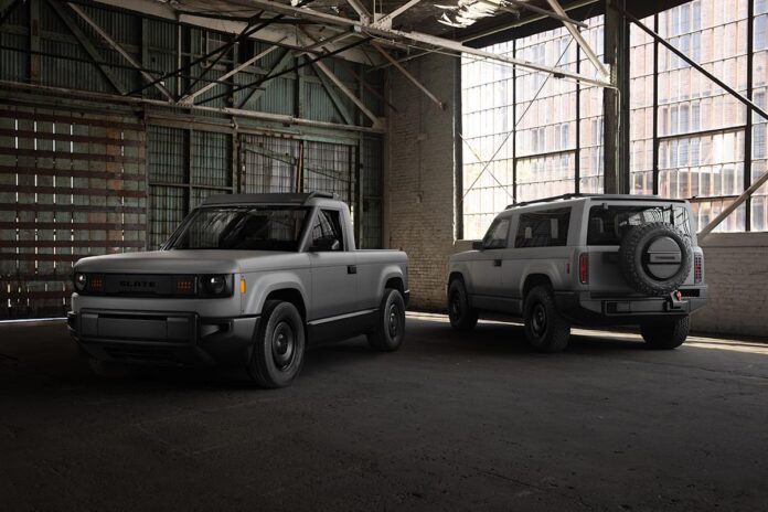 Slate Auto unveils its US-made barebones electric pickup costing just $20,000
