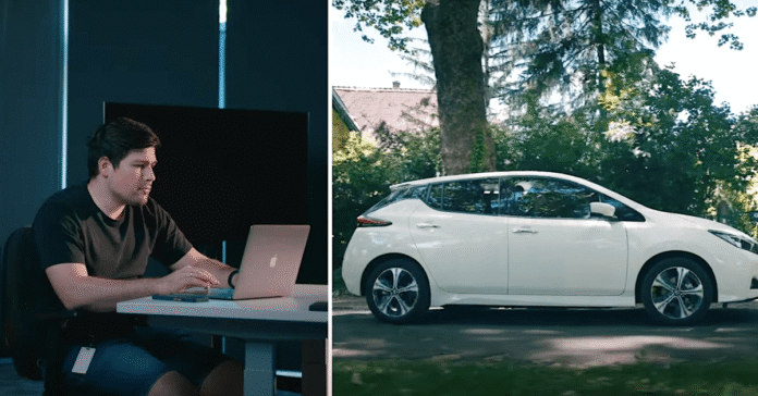 Hackers turn Nissan LEAF into full-scale RC car, record drivers’ conversations [video]
