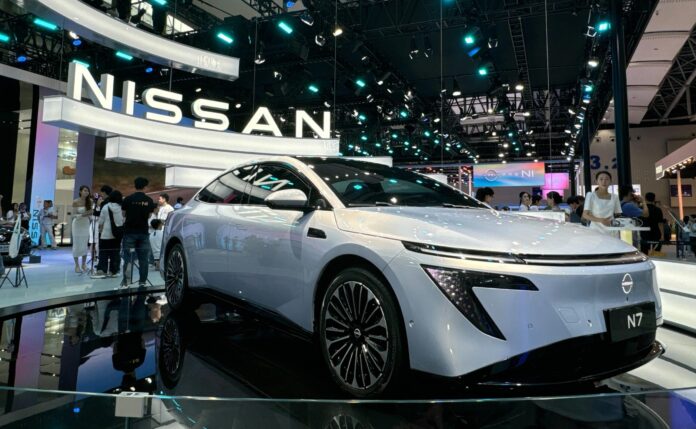 Nissan eyes Japan launch for N7, its first Dongfeng-based EV sedan