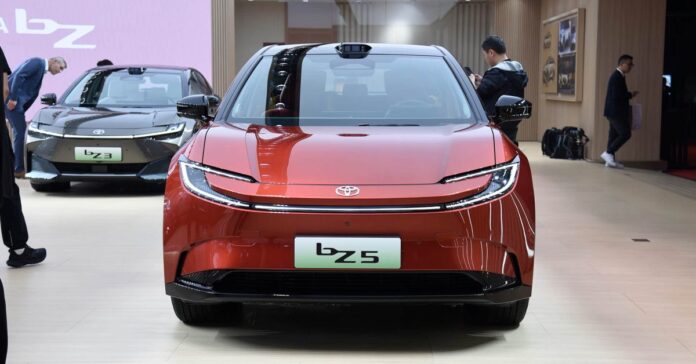 Toyota has another $20,000 electric SUV for China: Meet the bZ5