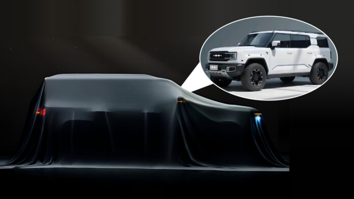 BYD teases Fang Cheng Bao Tai 7 SUV officially in China