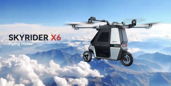 flying motorcycle, pre-orders at 69,000 USD in China