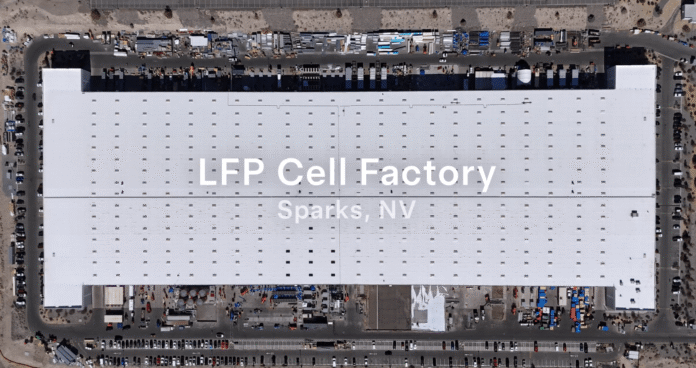 Tesla unveils its LFP battery factory, claims it’s almost ready