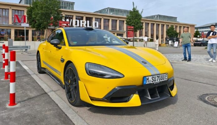 First Xiaomi SU7 Ultra registered on European roads for ongoing validation
